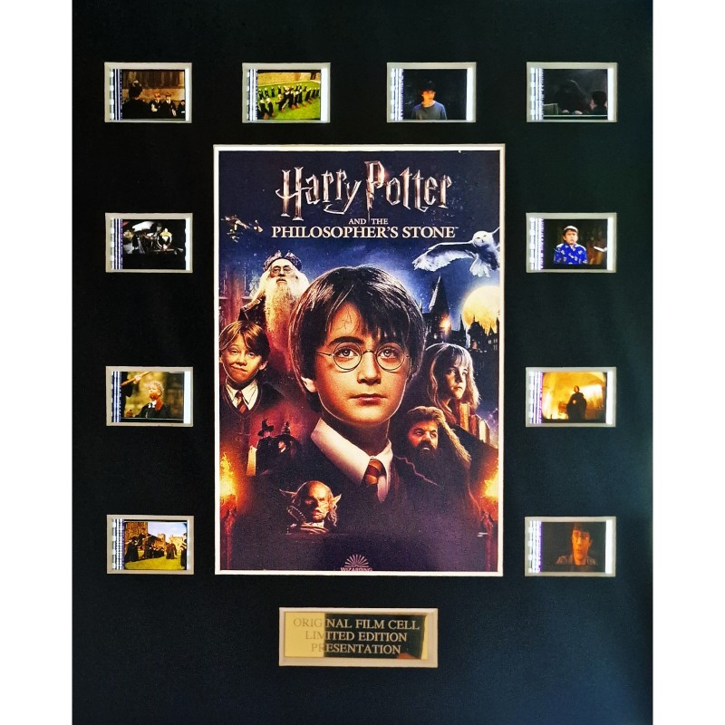 Maxi Card con frammenti originali della pellicola "Harry Potter e la pietra filosofale"