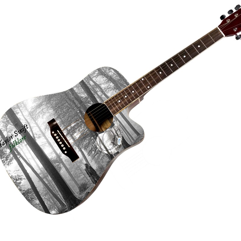 Taylor Swift Signed Graphics Guitar