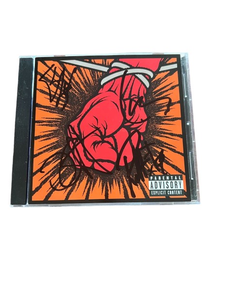 Metallica Signed 'St. Anger' CD