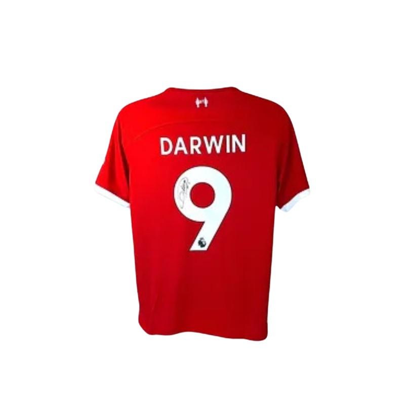 Darwin Nunez's Liverpool 2023/24 Signed Replica Shirt