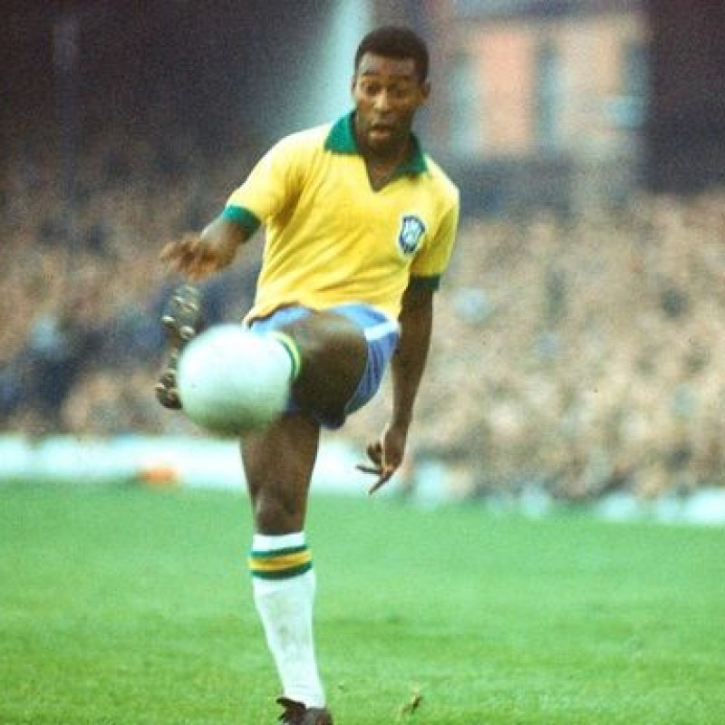 Maglia Pelé Brasile - Autografata