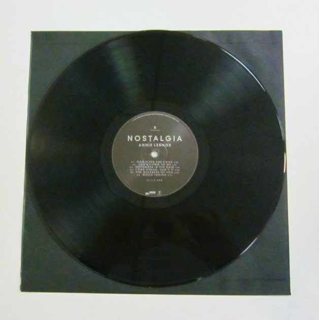Vinyl Annie Lennox "Nostalgia" signed