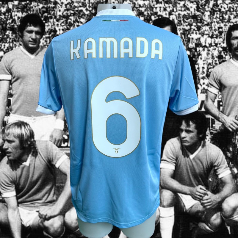 Kamada's Match Shirt, Lazio vs Empoli 2024 - Special 50th Anniversary First Scudetto