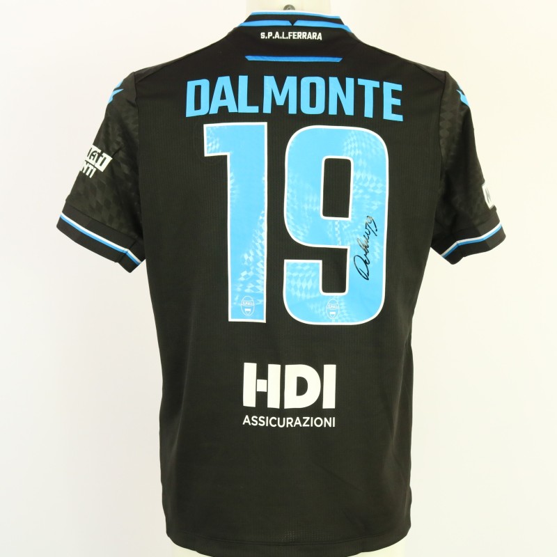 Dalmonte's unwashed Signed Shirt, Entella vs SPAL 2024 