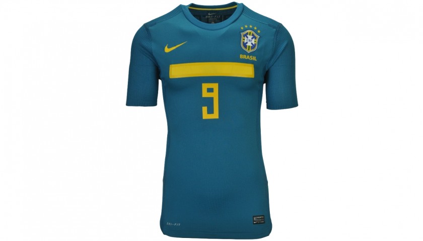 Pato's Brazil Match Shirt, Copa America 2011
