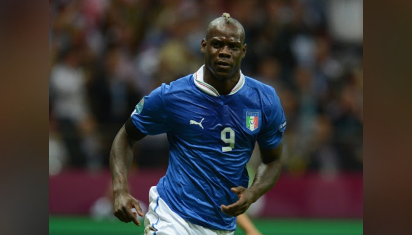 Balotelli's Official Italy Signed Shirt, 2012