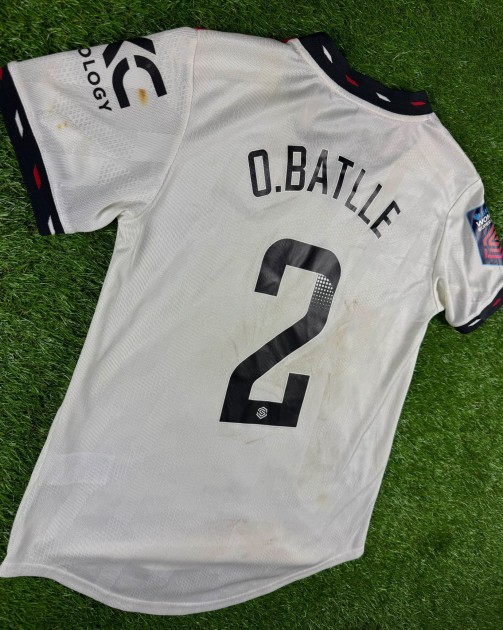 Ona Batlle Manchester United 2022–23 Official Player-Worn Away Football Shirt