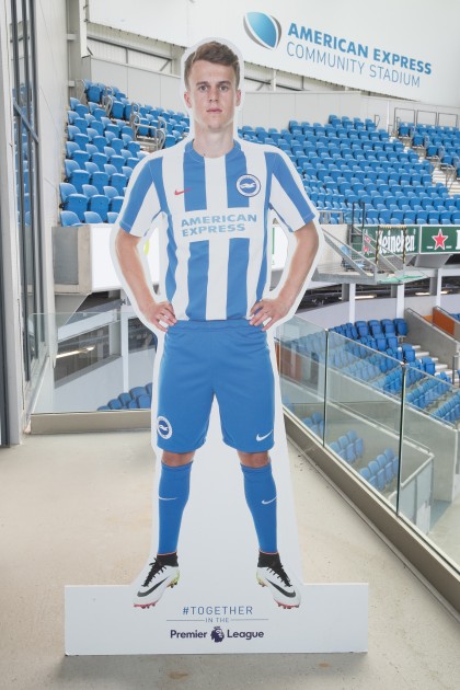 Solly March Signed Cardboard Cut-Out