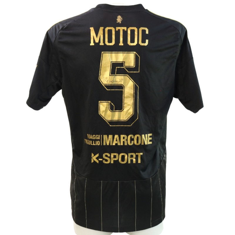 Motoc's Signed Issued Shirt, Padova vs Virtus Entella Supercoppa Serie C 2025