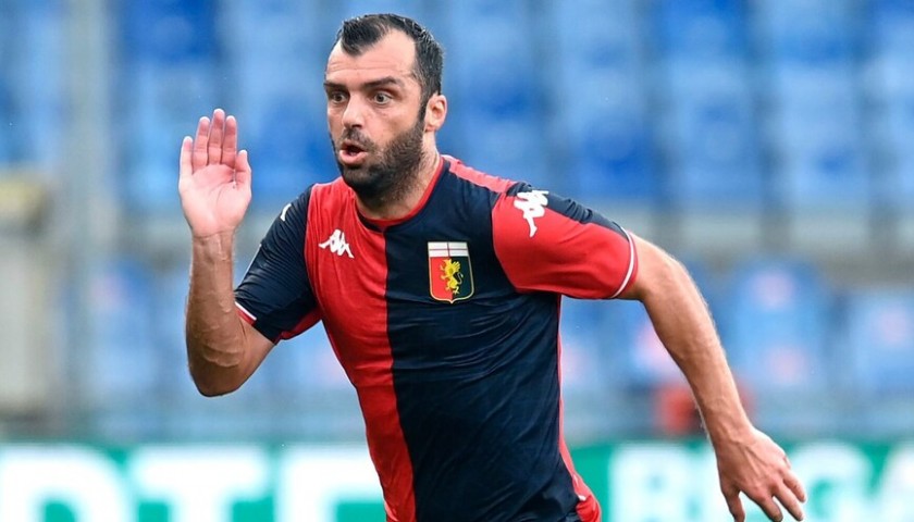 Pandev's Genoa Signed Match Shirt, 2021/22 