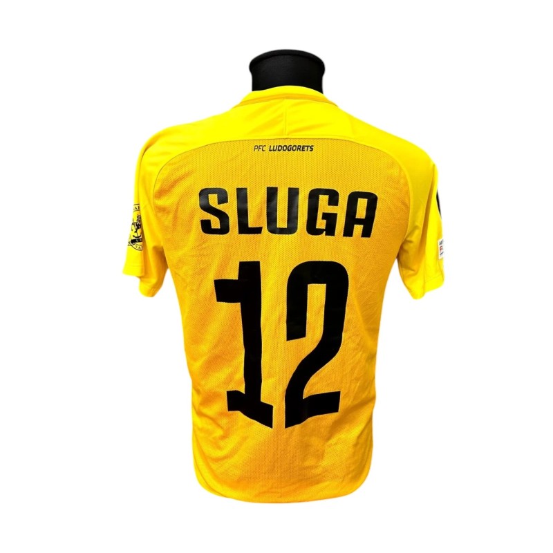Sluga's Ludogorets Match-Worn Shirt, Europa League 2020/21
