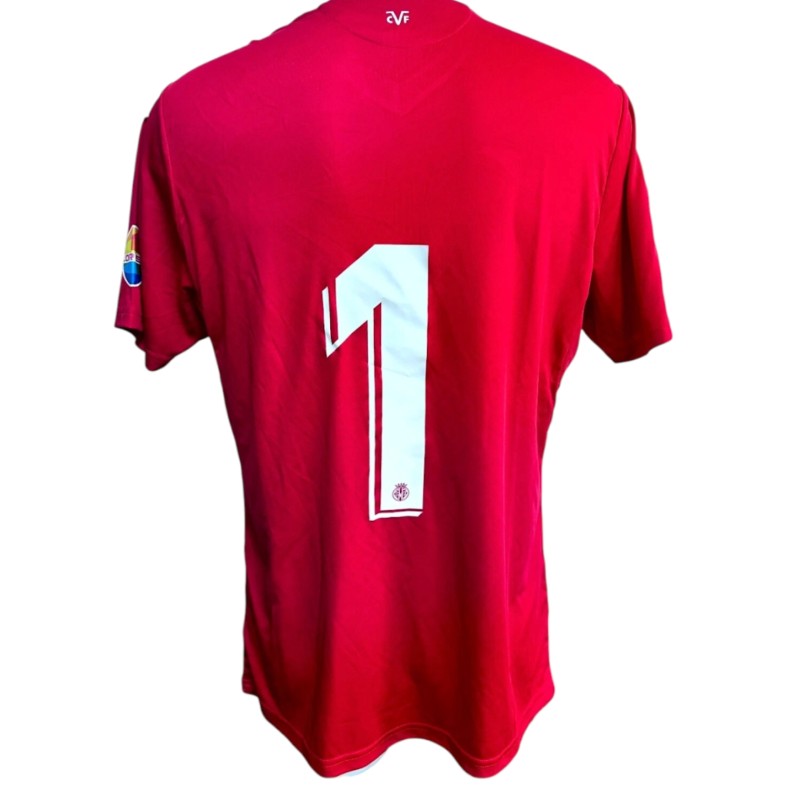 Rulli's Match-Worn Shirt, Inter vs Villarreal 2022