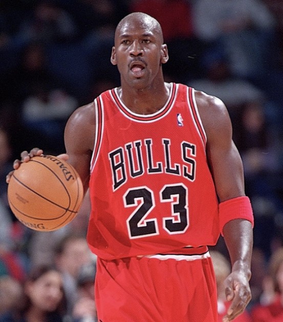 Michael Jordan UNSIGNED Framed Jersey Chicago Bulls