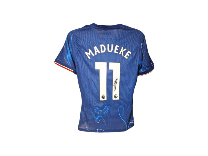 Maglia replica firmata da Noni Madueke per il Chelsea 2024/25