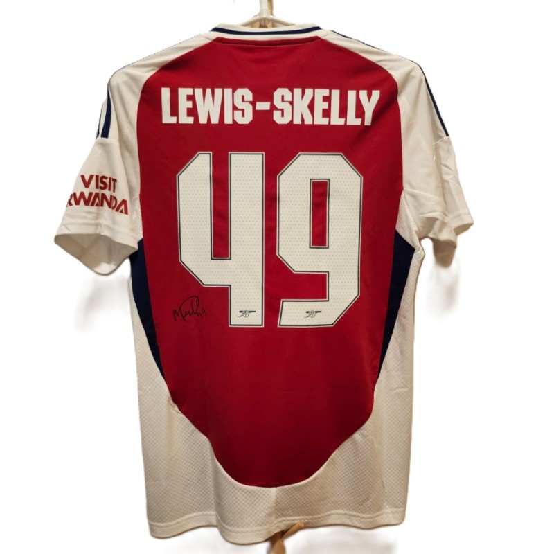Myles Lewis-Skelly's Arsenal Signed Official Shirt
