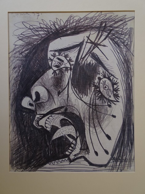 "Guernica" Sketch by Pablo Picasso