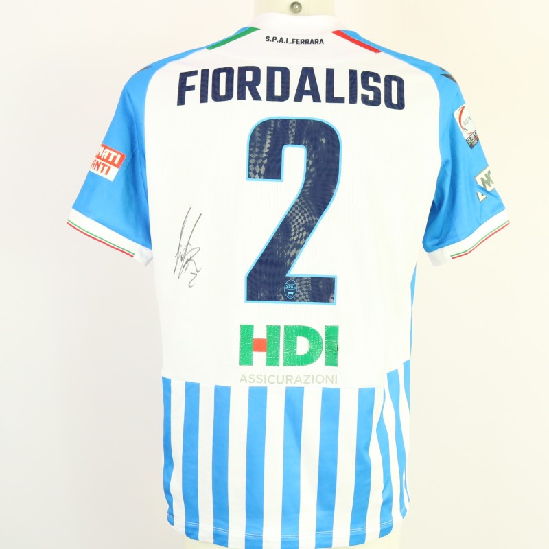 Fiordaliso's unwashed Signed Shirt, SPAL vs Gubbio 2024 