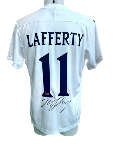 Lafferty's Ireland Signed Official Shirt, 2010