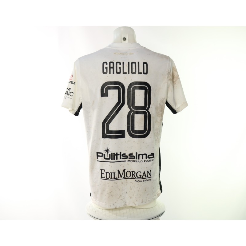 Gagliolo's Pianese vs Ascoli Unwashed Shirt, 2025