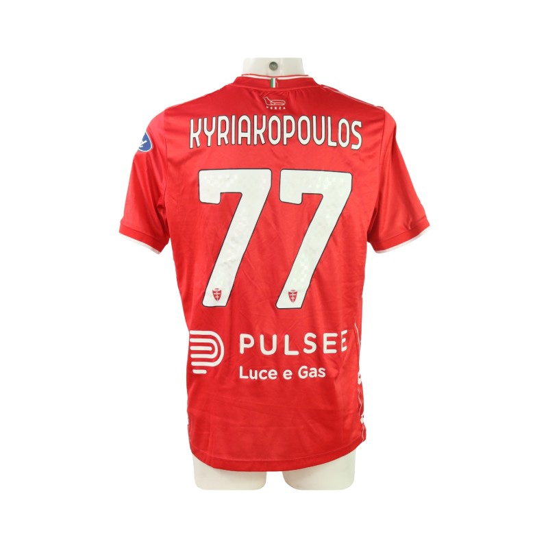 Kyriakoupolous' Unwashed Shirt, Monza vs Milan 2024