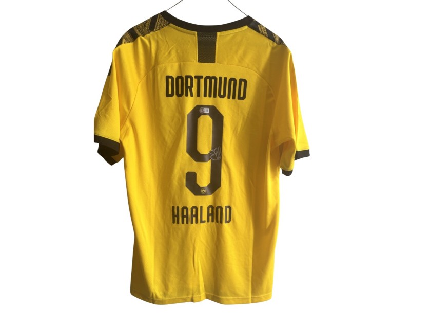 Erling Haaland Signed Dortmund Jersey
