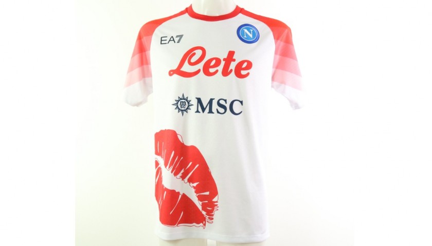 S.S.C. Napoli Valentines Day 2022/2023 Football Shirt - Club Football Shirts