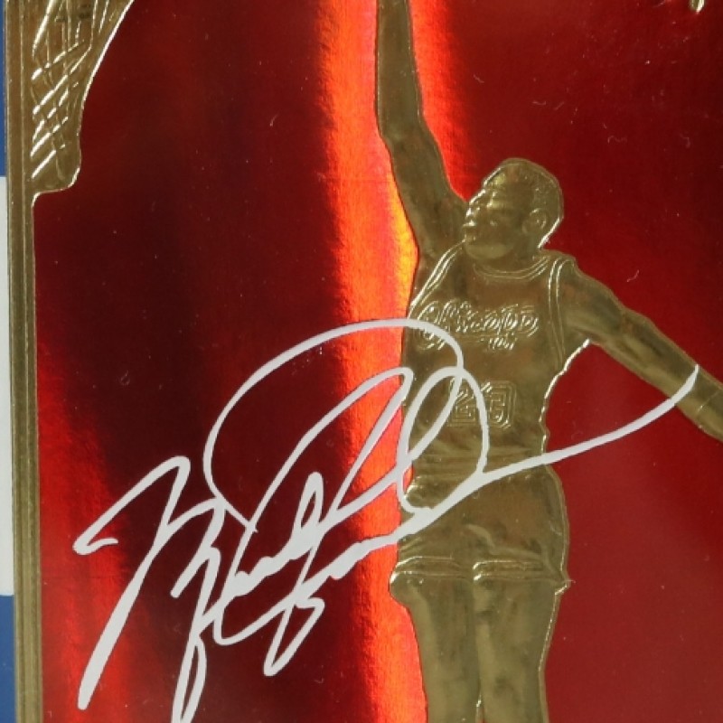 Michael Jordan Limited Edition Gold Card 