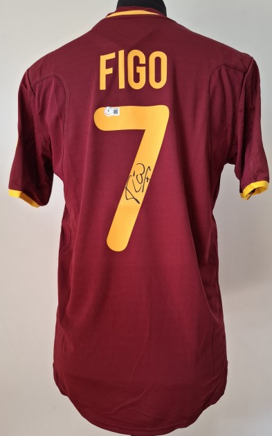 Replica della maglia firmata di Luis Figo per il Portogallo a Euro 2000