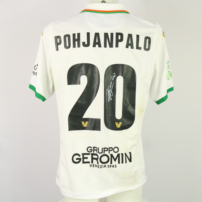 Pohjanpalo's Unwashed Signed Shirt, Pisa vs Venezia 2024