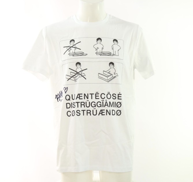 Autographed T-shirt by Rkomi - "Il ritmo delle cose" Sanremo 2025