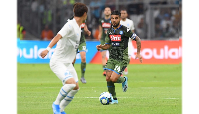 Insigne's Napoli Match Shirt, 2019/20 - Signed by the Players