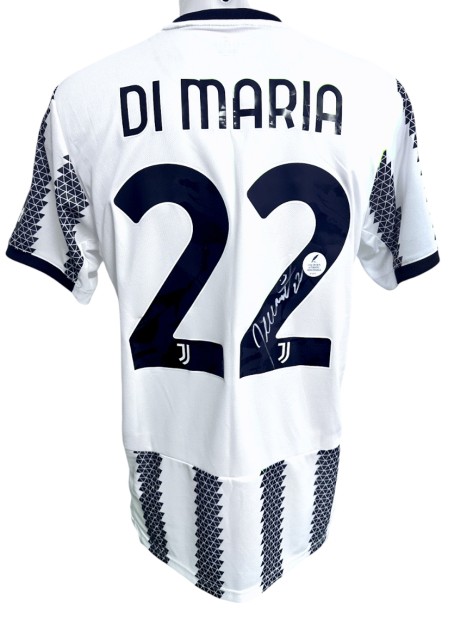 Maglia Ufficiale Di Maria Juventus, UCL 2022/23  - Autografata