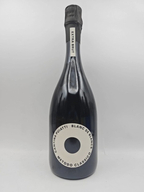 6 Bottles of Sparkling White "Metodo Classico, Blanc de Blancs," Cantina Puiatti Vineyard