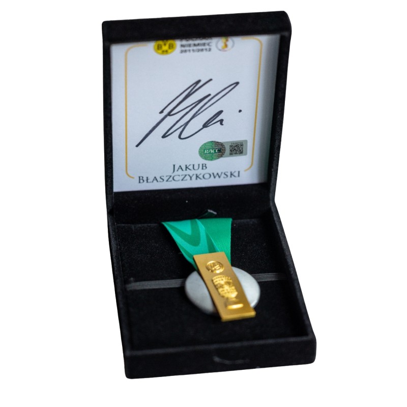 Jakub Błaszczykowski's Borrusia Dortmund Signed Medal