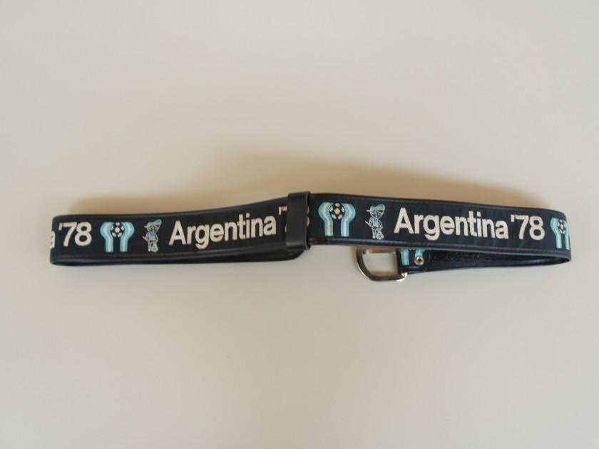 Argentina 1978 WC Belt by Daniel Passarella