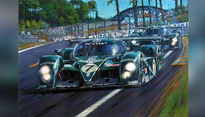Print "Bentley Invincible – Le Mans 2003" by Nicholas Watts