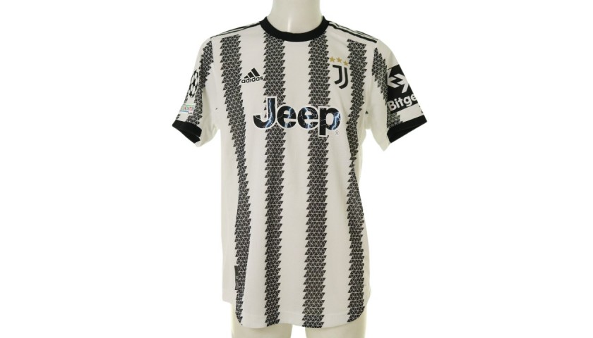 Di Maria's Juventus Match Shirt, UCL 2022/23 - CharityStars