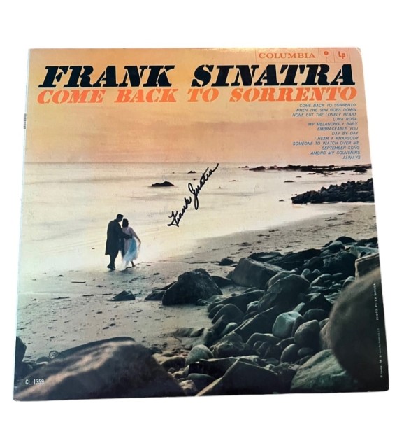 Frank Sinatra LP in vinile - Autografato