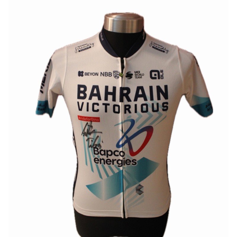 Antonio Tiberi's Signed Worn Shirt, Giro Dell'Emilia 2025