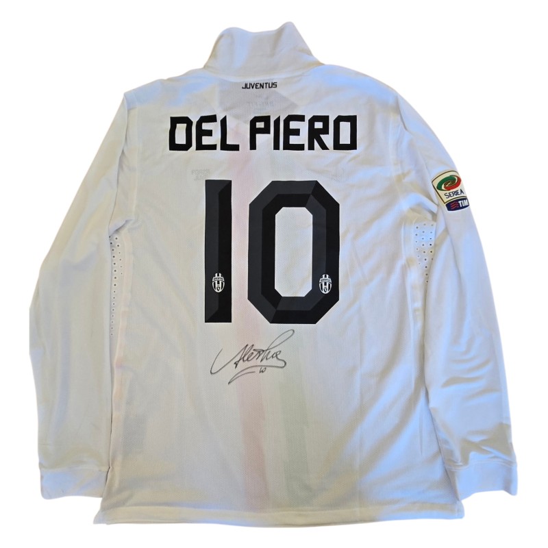 Del Piero's Juventus Signed Match-Issued Shirt, 2010/11