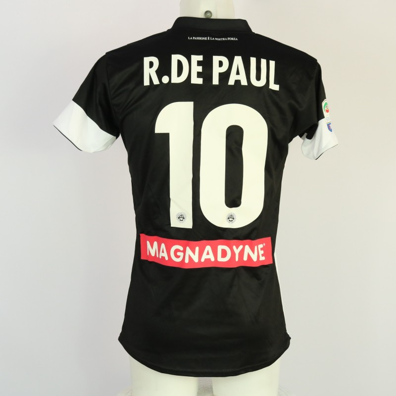 De Paul's Udinese Issued Shirt, 2017/18