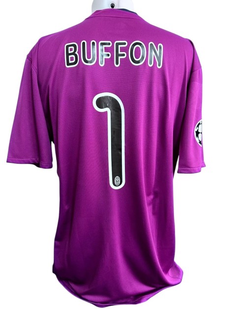 Maglia Buffon preparata Juventus, UCL 2008/09 