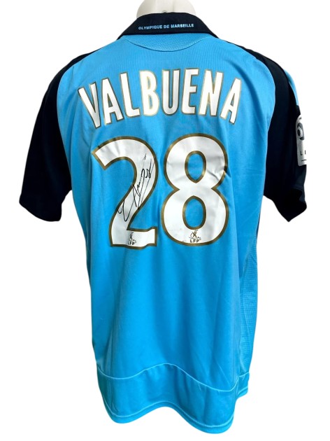 Valbuena's Olympique Marseille Signed Official Shirt, 2008/09