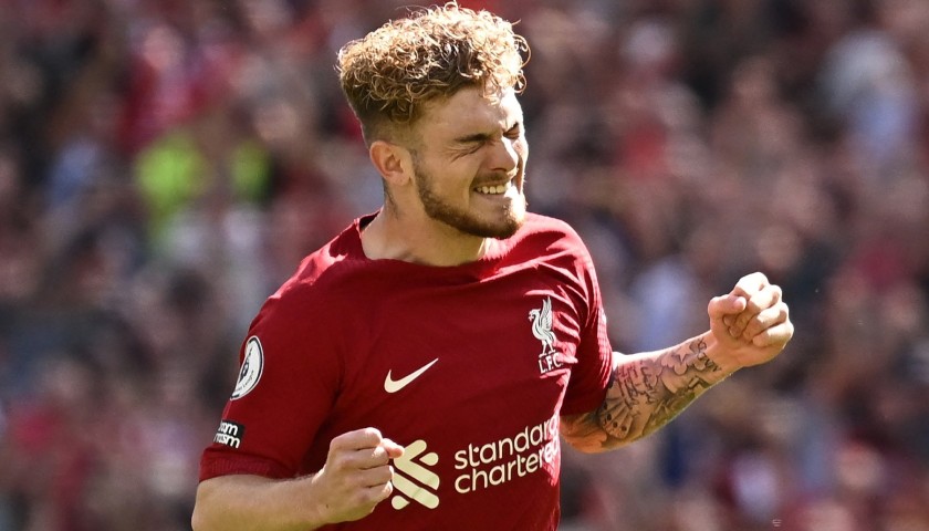 Harvey Elliott's Liverpool Signed Cap
