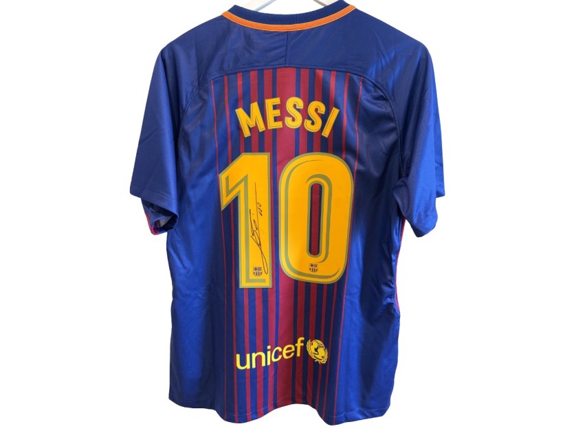 Maglia replica Messi Barcellona - Autografata