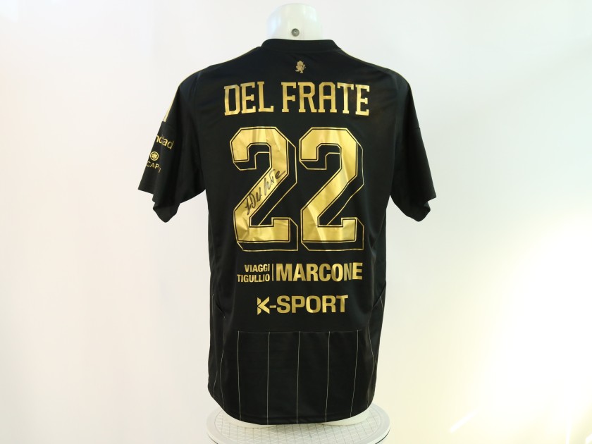 Del Frate's Unwashed Signed Shirt, Torres vs Virtus Entella 2024