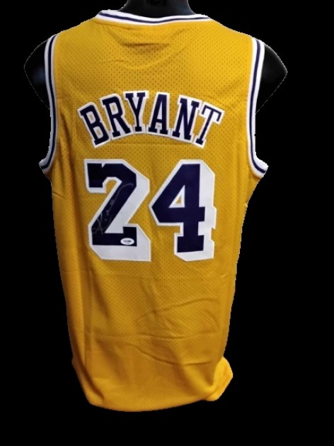 Kobe Bryant Los Angeles Lakers Signed Replica Jersey