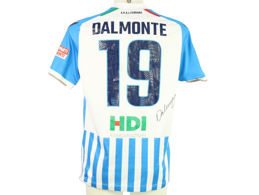 Dalmonte's unwashed Signed Shirt, SPAL vs Recanatese 2024 