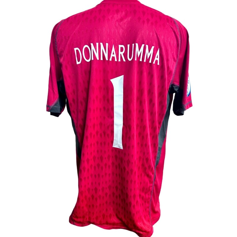 Donnarumma's Match-Issued Shirt, England vs Italy 2023