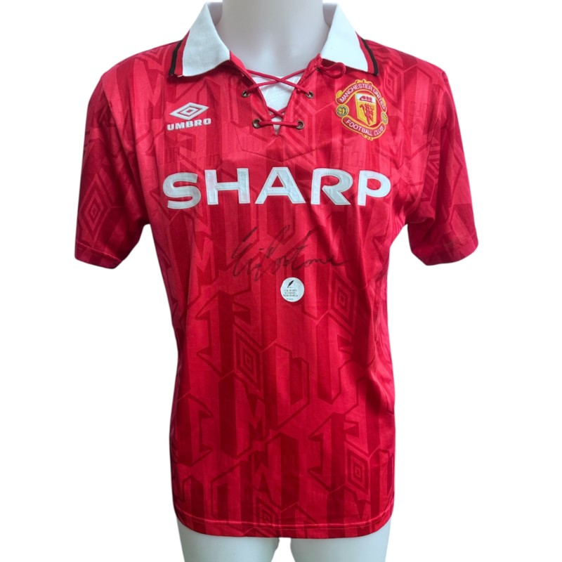 Manchester United Replica Shirt, 1992/93 - Signed by Eric Cantona